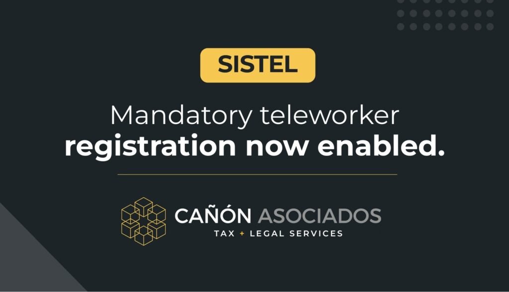 SISTEL: Mandatory Teleworker Registration Now Enabled